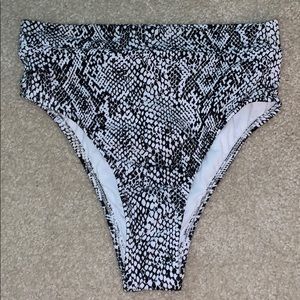 Target high waisted bikini bottoms